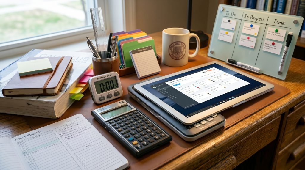 productivity tools and workflow trackers